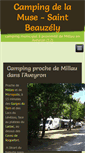 Mobile Screenshot of campingdelamuse.com